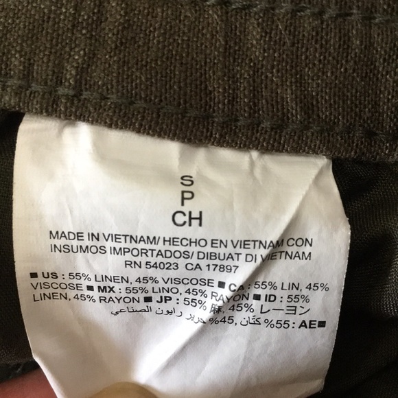 Old Navy | Linen Cargo Joggers - Picture 6 of 7